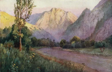 Rampur, Route de la Vallée de Jhelum